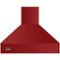 Viking 5 Series - 42 inches - Externally Vented - Wall Range Hood - Kalamata Red-Front_Standard