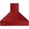 Viking 5 Series - 42 inches - Externally Vented - Wall Range Hood - San Marzano Red-Front_Standard