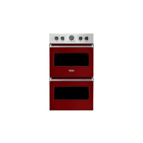 Viking - Professional 5 Series 30" Built-In Double Electric Convection Wall Oven - San marzano red