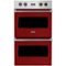 Viking - Professional 5 Series 30" Built-In Double Electric Convection Wall Oven - San Marzano Red-Front_Standard