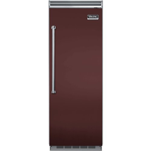 Viking - Professional 5 Series Quiet Cool 17.8 Cu. Ft. Built-In Refrigerator - Kalamata Red