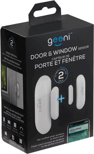 Geeni Smart Door/Window Contact Sensor (2-Pack) - White HOW TO BUY
