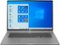 LG - Gram 17" Laptop - Intel Core i7 - 16GB Memory - 1.024TB SSD - Dark Silver-Front_Standard
