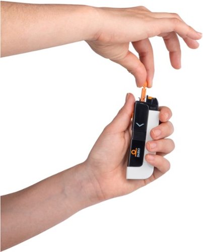 Dario Value Pack Kit for iPhone with FREE 3-Month Plan - Blood Glucose Monitoring Set to Test Diabetes Sugar Level - Black/White/Orange WHERE TO BUY