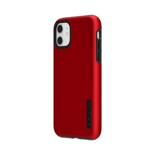 Incipio - DualPro Case for Apple® iPhone® 11 - Red/Black