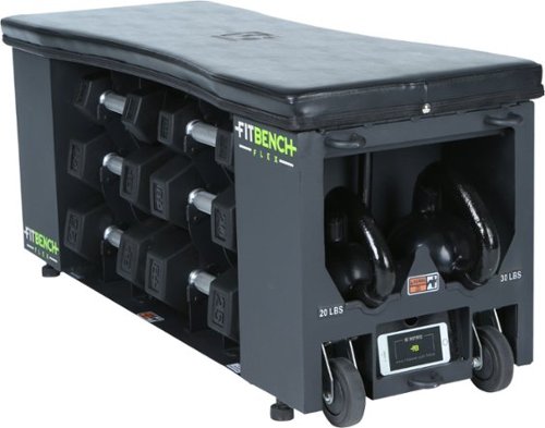 FITBENCH - Training Bench - Dark Gray-Front_Standard 