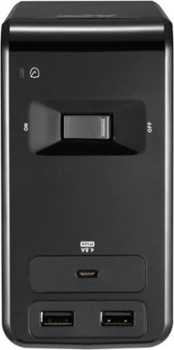 APC Surge Arrest Essential 6 Outlet/3 USB 1080 Joules Surge Protector Strip - Black GLOBAL SHIPPING