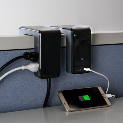 APC Surge Arrest Essential 6 Outlet/3 USB 1080 Joules Surge Protector Strip - Black BUY IN EUROPE