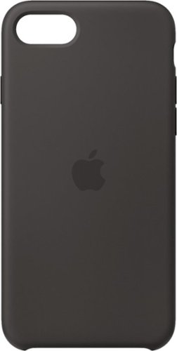 Apple - Silicone Case for Apple® iPhone® SE (2nd Generation) - Black