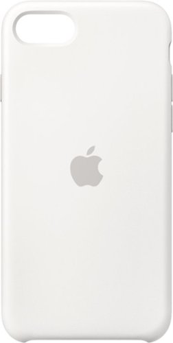 Apple - Silicone Case for Apple® iPhone® SE (2nd Generation) - White