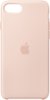 Apple - Silicone Case for Apple® iPhone® SE (2nd Generation) - Pink Sand-Front_Standard
