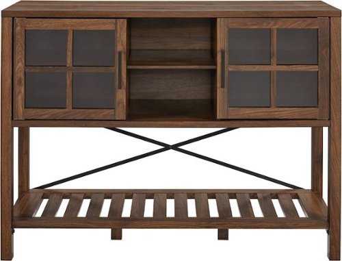 Walker Edison - Classic Buffet Sideboard - Dark Walnut-Front_Standard 