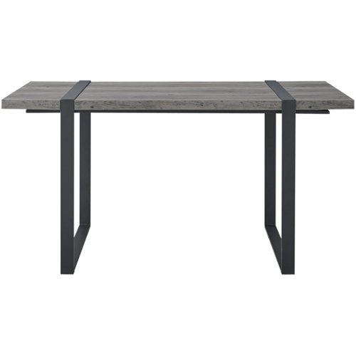 Walker Edison - Urban Blend Rectangular Dining Table - Gray Wash