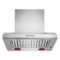 KitchenAid - 36 inches - Externally Vented - Wall Range Hood - Stainless Steel-Front_Standard