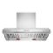 KitchenAid - 48 inches - Externally Vented - Wall Range Hood - Stainless Steel-Front_Standard