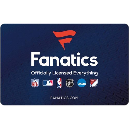 Fanatics - $25 Gift Code (Digital Delivery) [Digital]
