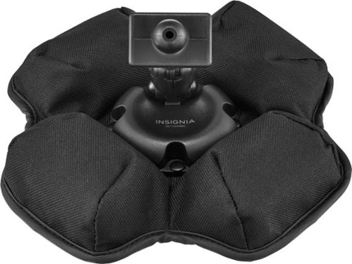 Insignia™ Weighted Dashboard Mount for Garmin nüvi GPS - Black WORLDWIDE DELIVERY