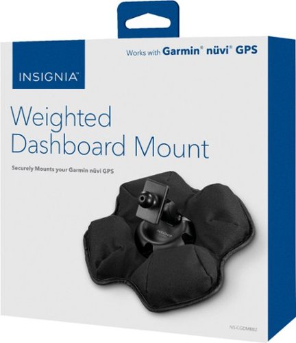 Insignia™ Weighted Dashboard Mount for Garmin nüvi GPS - Black HOW TO BUY
