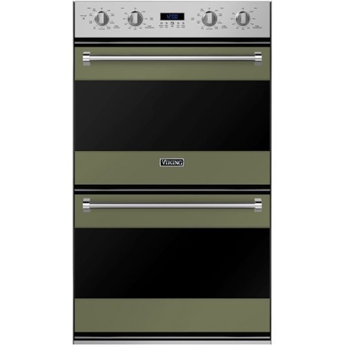 Photos - Cooker VIKING  3 Series 30" Built-In Double Electric Convection Wall Oven - Cypr 
