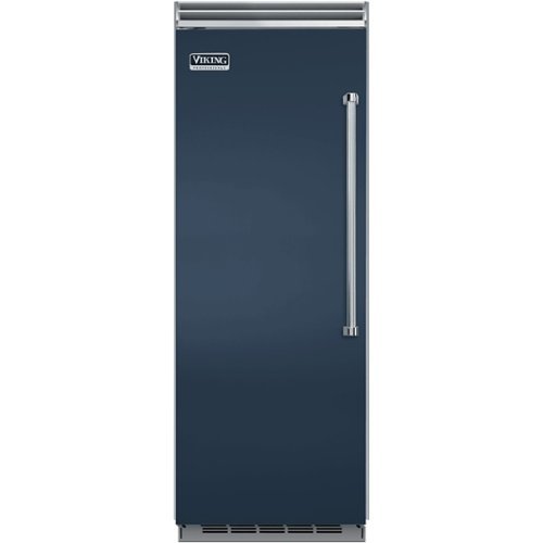 Viking - Professional 5 Series Quiet Cool 15.9 Cu. Ft. Upright Freezer with Interior Light - Slate Blue