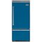 Viking - Professional 5 Series Quiet Cool 20.4 Cu. Ft. Bottom-Freezer Built-In Refrigerator - Alluvial Blue-Front_Standard