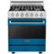 Viking - 3 Series 4.7 Cu. Ft. Self-Cleaning Freestanding Dual Fuel Convection Range - Alluvial Blue-Front_Standard