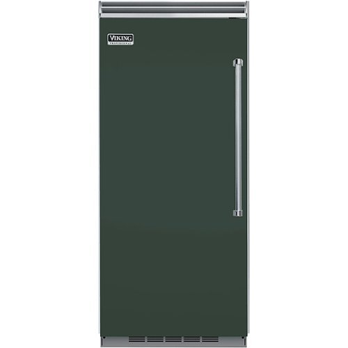 Viking - Professional 5 Series Quiet Cool 19.2 Cu. Ft. Upright Freezer with Interior Light - Green