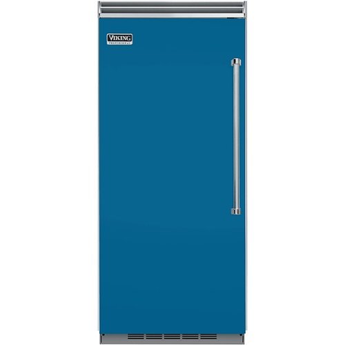 Viking - Professional 5 Series Quiet Cool 19.2 Cu. Ft. Upright Freezer with Interior Light - Alluvial Blue