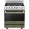 Viking - 3 Series Freestanding Gas 30" Range - Cypress Green-Front_Standard