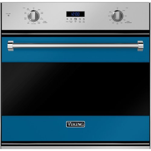 Viking - 3 Series 30" Built-In Single Electric Convection Oven - Alluvial blue