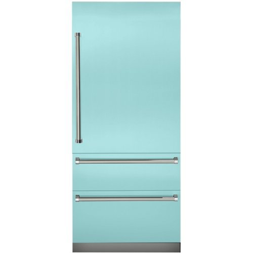 Viking - Professional 7 Series 20 Cu. Ft. Bottom-Freezer Built-In Refrigerator - Bywater blue