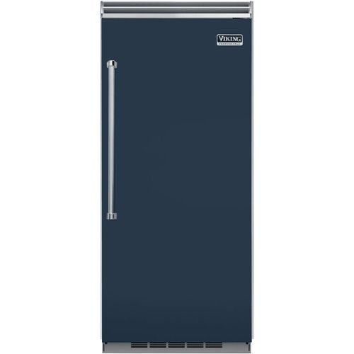 Viking - Professional 5 Series Quiet Cool 19.2 Cu. Ft. Upright Freezer with Interior Light - Slate Blue