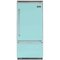 Viking - Professional 5 Series Quiet Cool 20.4 Cu. Ft. Bottom-Freezer Built-In Refrigerator - Bywater Blue-Front_Standard