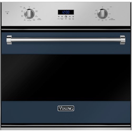 Viking - 3 Series 30" Built-In Single Electric Convection Oven - Slate blue