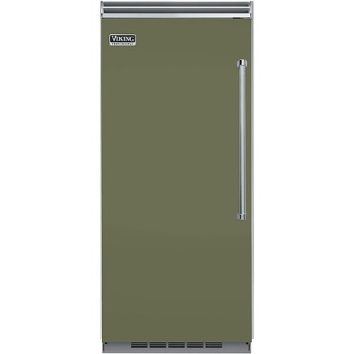Viking - Professional 5 Series Quiet Cool 19.2 Cu. Ft. Upright Freezer with Interior Light - Cypress green