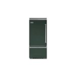 Viking - Professional 5 Series Quiet Cool 20.4 Cu. Ft. Bottom-Freezer Built-In Refrigerator - Blackforest green - Front_Standard