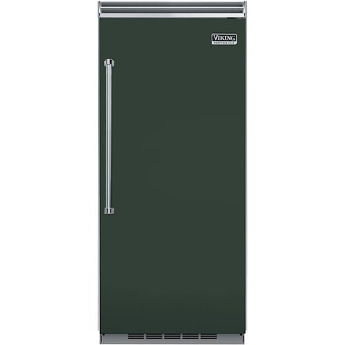 Viking - Professional 5 Series Quiet Cool 19.2 Cu. Ft. Upright Freezer with Interior Light - Blackforest green