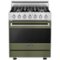Viking - 3 Series Freestanding Gas 30" Range - Cypress Green-Front_Standard