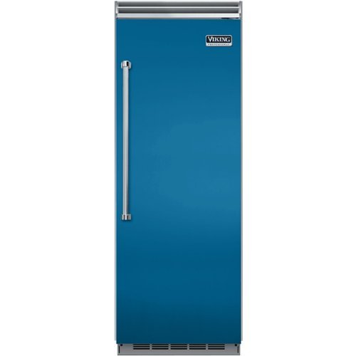 Viking - Professional 5 Series Quiet Cool 15.9 Cu. Ft. Upright Freezer with Interior Light - Alluvial blue
