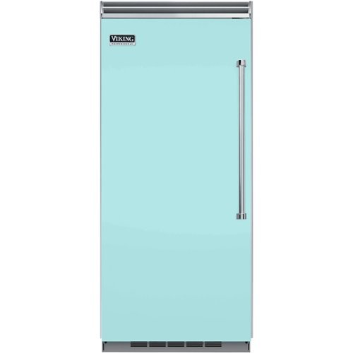 Viking - Professional 5 Series Quiet Cool 19.2 Cu. Ft. Upright Freezer with Interior Light - Bywater Blue