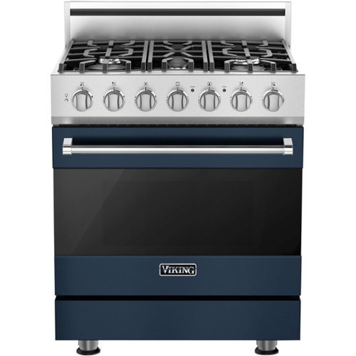 

Viking - 3 Series Freestanding Gas 30" Range - Slate Blue