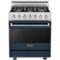 Viking - 3 Series Freestanding Gas 30" Range - Slate Blue-Front_Standard