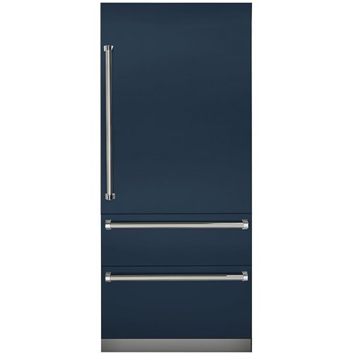 Viking - Professional 7 Series 20 Cu. Ft. Bottom-Freezer Built-In Refrigerator - Slate blue