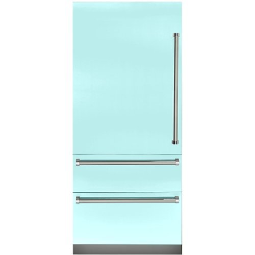 Viking - Professional 7 Series 20 Cu. Ft. Bottom-Freezer Built-In Refrigerator - Bywater blue