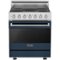Viking - 3 Series 4.7 Cu. Ft. Freestanding Electric True Convection Range with Self-Cleaning - Blue-Front_Standard