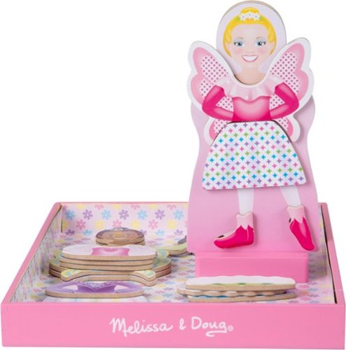 Melissa & Doug Tutus & Wings Magnetic Dress-Up Doll WORLDWIDE DELIVERY