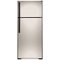 GE - 17.5 Cu. Ft. Top-Freezer Refrigerator - Silver-Front_Standard