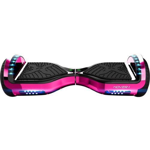Hover-1 - Chrome 2.0 Electric Self-Balancing Scooter w/6 mi Max Operating Range & 7 mph Max Speed - Pink