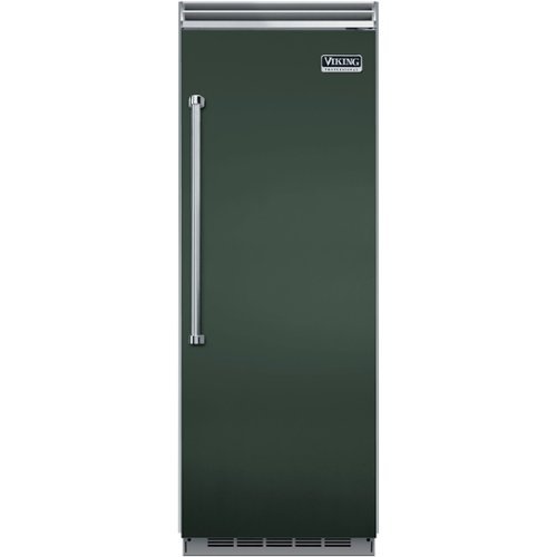 Viking - Professional 5 Series Quiet Cool 17.8 Cu. Ft. Built-In Refrigerator - Blackforest green