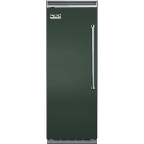 Viking - Professional 5 Series Quiet Cool 17.8 Cu. Ft. Built-In Refrigerator - Green